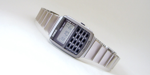 カシオ腕時計 データバンク・カリキュレーター CA-506-1