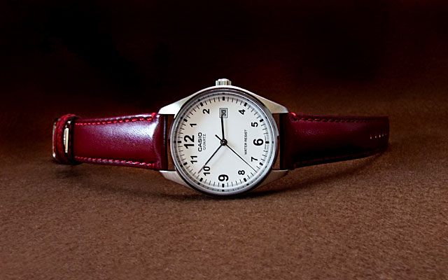 バンビ・スコッチガードでアップグレードしたカシオ腕時計MTP-1175E-7B