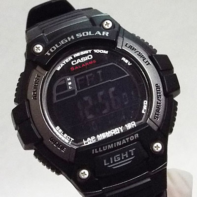 反転液晶を移植したカシオ腕時計W-S220-1A