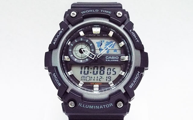 カシオ腕時計AEQ-200W-1A