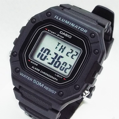 もはやG-SHOCKなチープカシオ「W-218H-1A」レビュー | カシオ