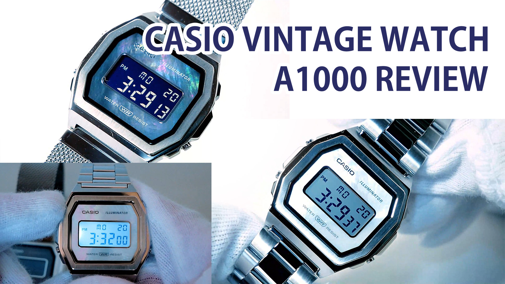 CASIO VINTAGE WATCH A1000 REVIEW